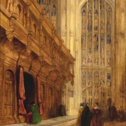 1837 King's College Chapel, Cambridge